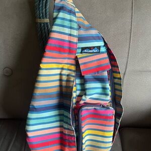 KAVU Striped Sling Bag